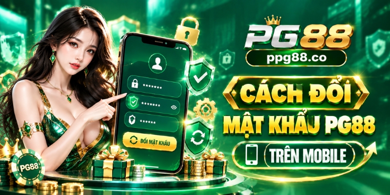Cách đổi mật khẩu PG88 trên mobile