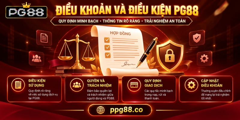 Điều Khoản Và Điều Kiện PG88